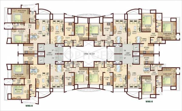  jaswanti-woods Jaswanti Woods Cluster Plan