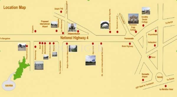 Images for Location Plan of IVRCL Aavisa Shar