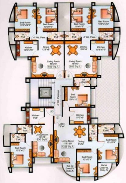 Images for Cluster Plan of Laxmi Housing Ashtavinayak