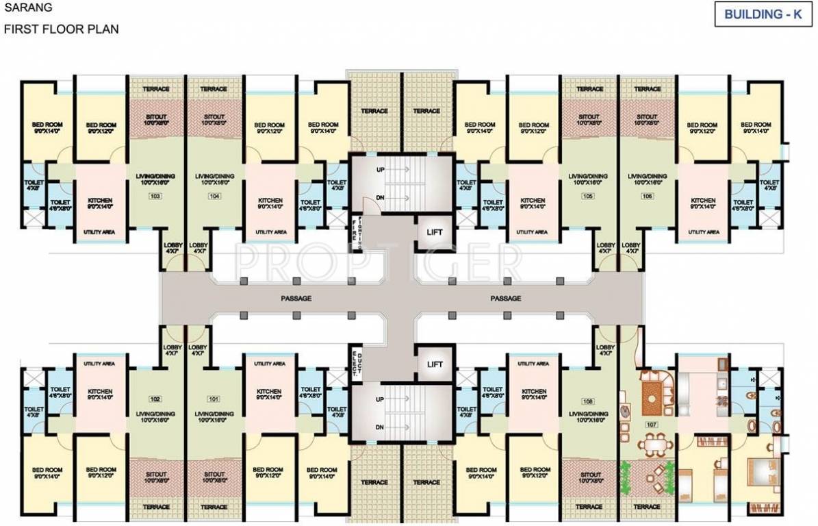 Images for Cluster Plan of Nanded City Development And Construction Company Ltd Sarang