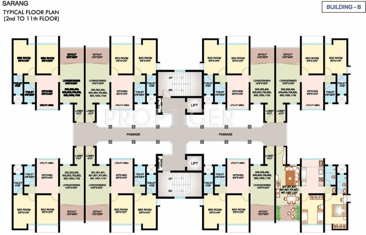 Images for Cluster Plan of Nanded City Development And Construction Company Ltd Sarang