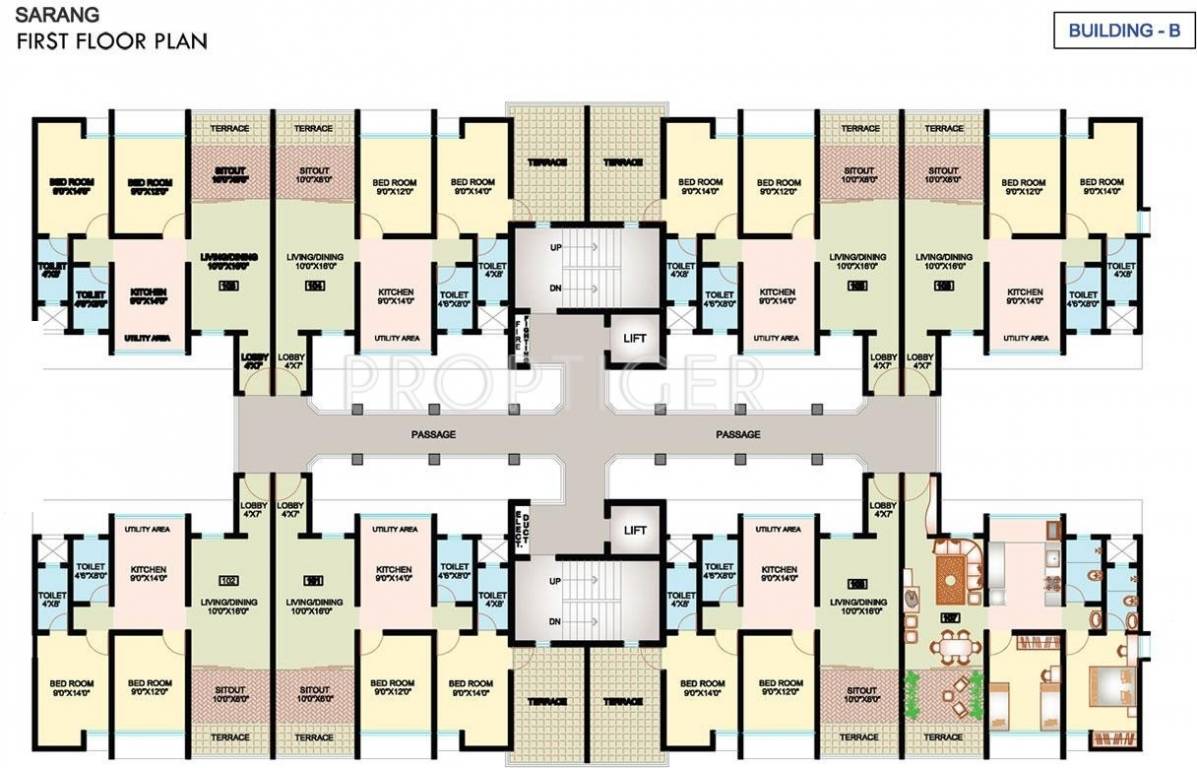 Images for Cluster Plan of Nanded City Development And Construction Company Ltd Sarang