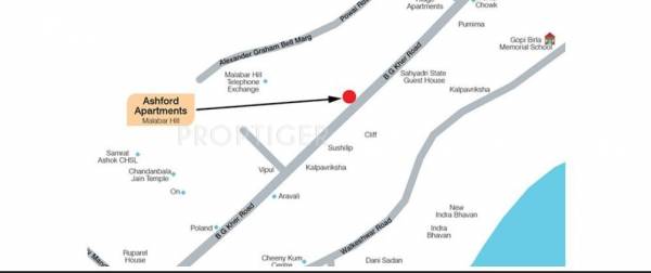 Ashford Apartments Location Plan