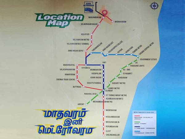  metrovaram Location Plan
