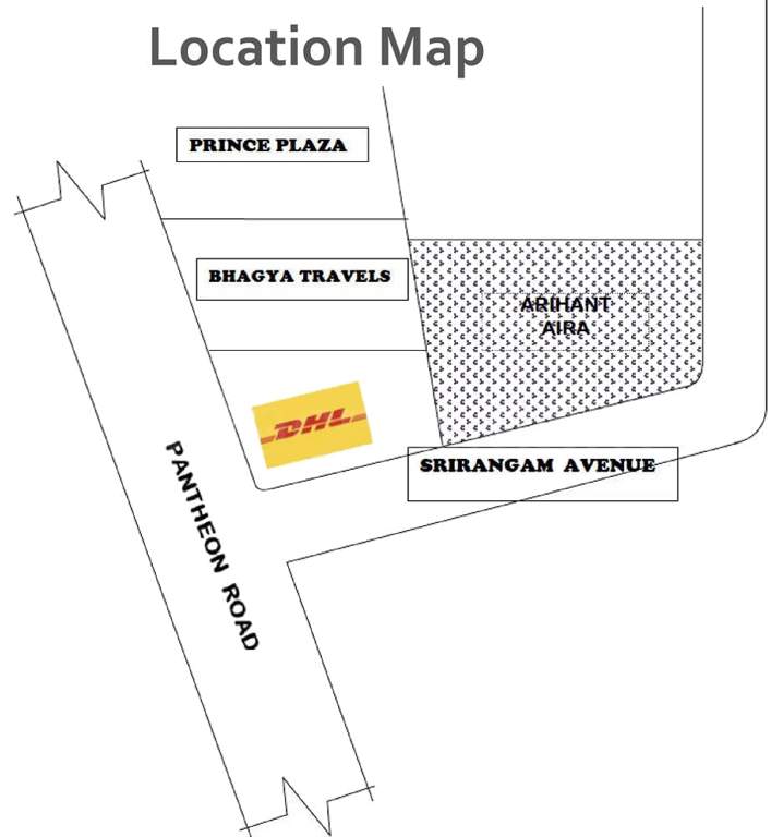  aira Images for Location Plan of Arihant Aira