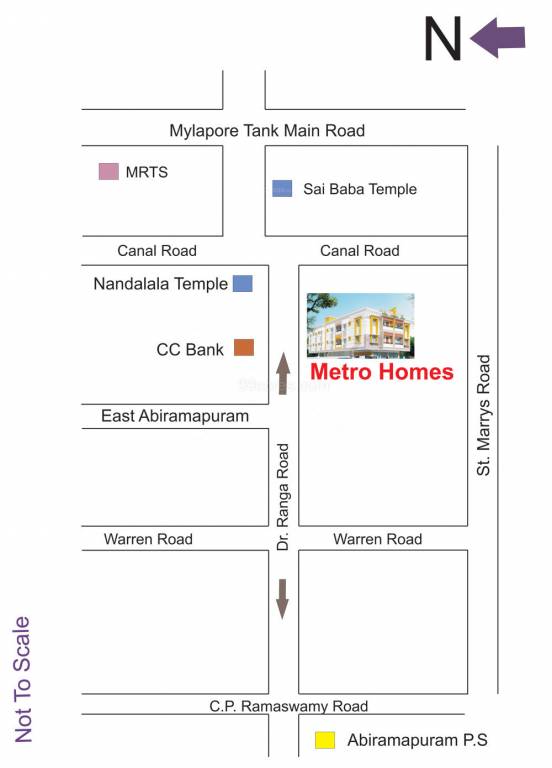  mylapore Location Plan