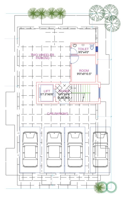  bliss Ground Floor Bliss Cluster Plan