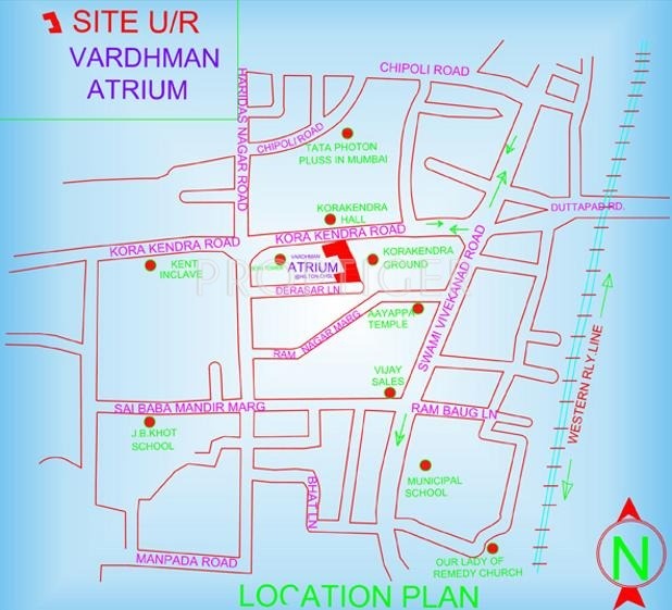 Images for Location Plan of Vardhman Group Mumbai Atrium Images for Location Plan of Vardhman Group Mumbai Atrium