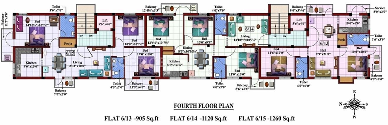 Images for Cluster Plan of AP Navarathna
