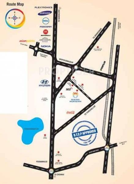 Images for Location Plan of VIP Rising Meridian
