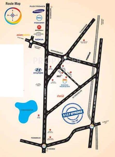 Images for Location Plan of VIP Rising Meridian