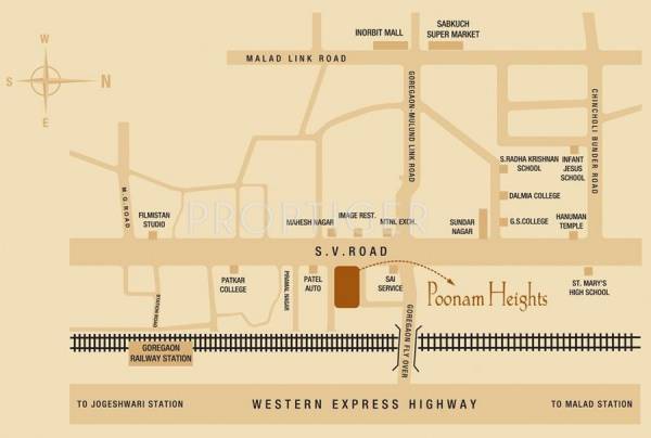 Images for Location Plan of Sadguru Poonam Heights
