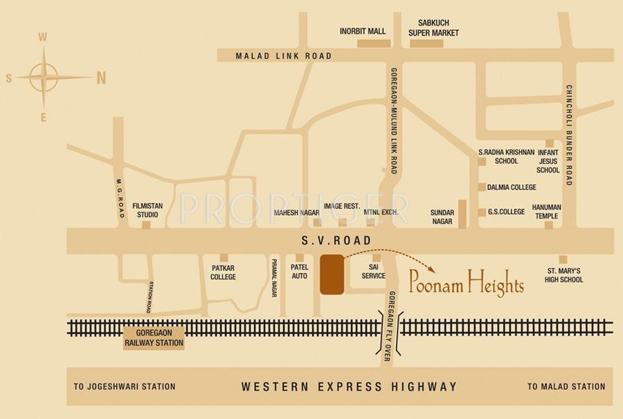 Images for Location Plan of Sadguru Poonam Heights