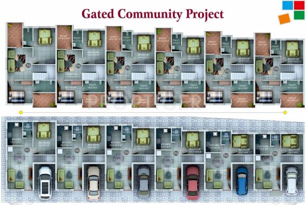 Images for Cluster Plan of Annai Ajitha