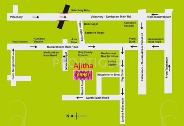 Images for Location Plan of Annai Ajitha