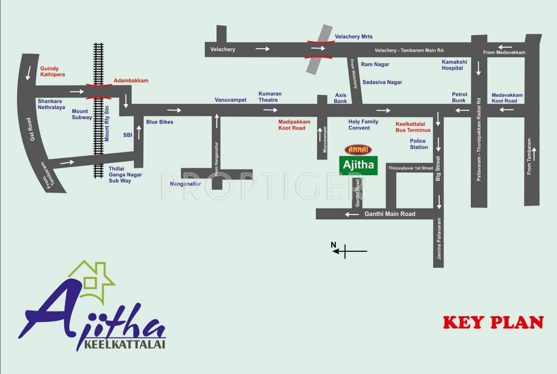 Images for Location Plan of Annai Ajitha