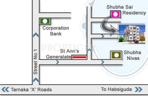 Images for Location Plan of Jubilee Shubha Sai Residency