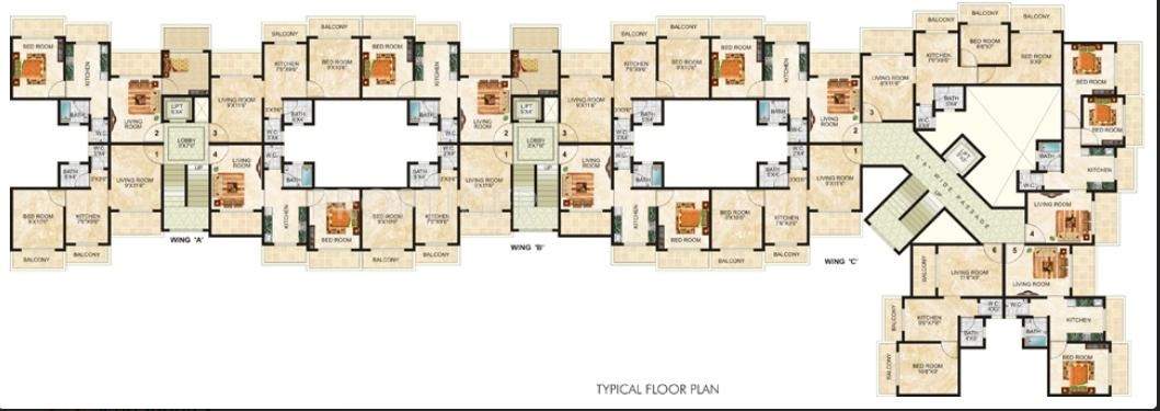  sanidhya Wing A Cluster Plan