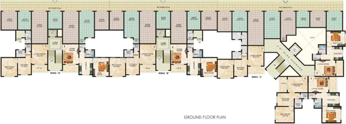  sanidhya Wing A Cluster Plan