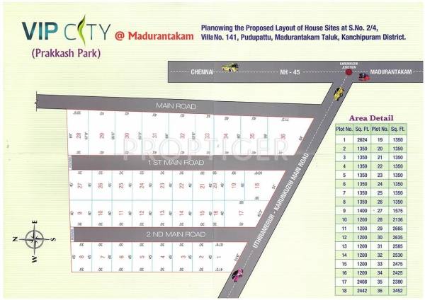 VIP Housing Prakkash Park Layout Plan