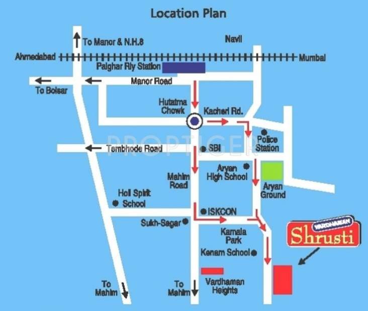 Images for Location Plan of Vardhaman Group Shrusti