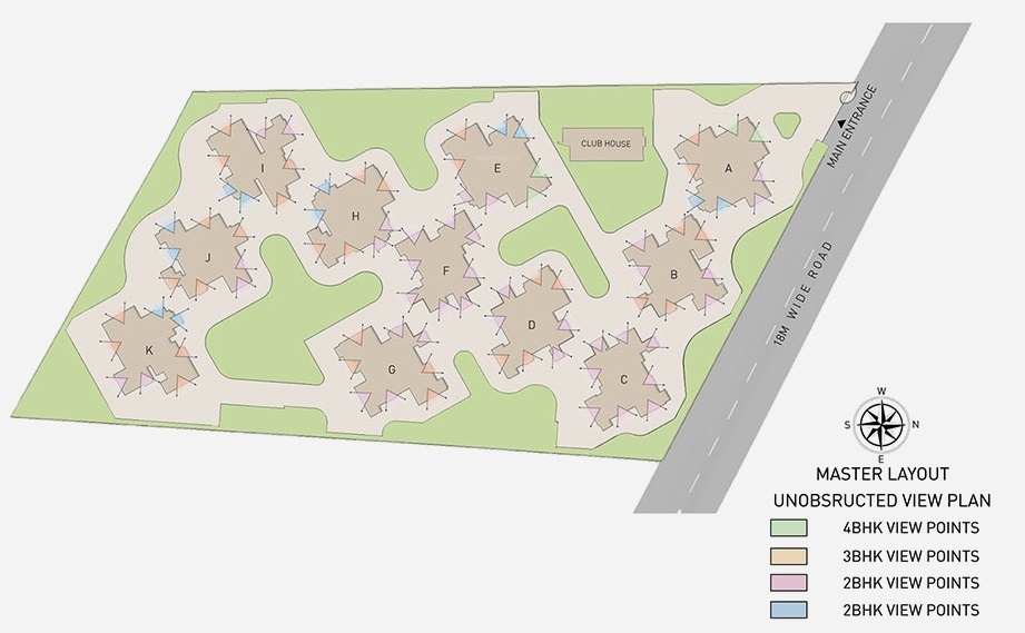  celestial city phase ii building i j k Master Plan