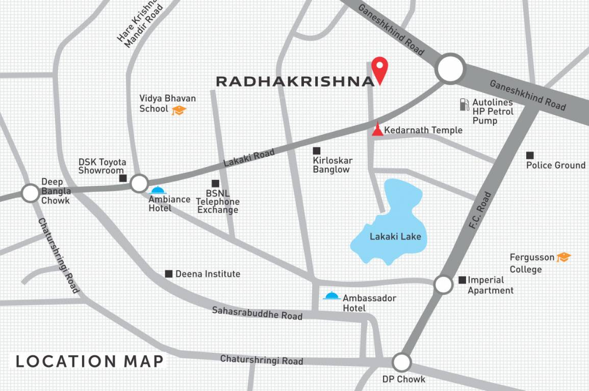 Images for Location Plan of Pandit Radhakrishna
