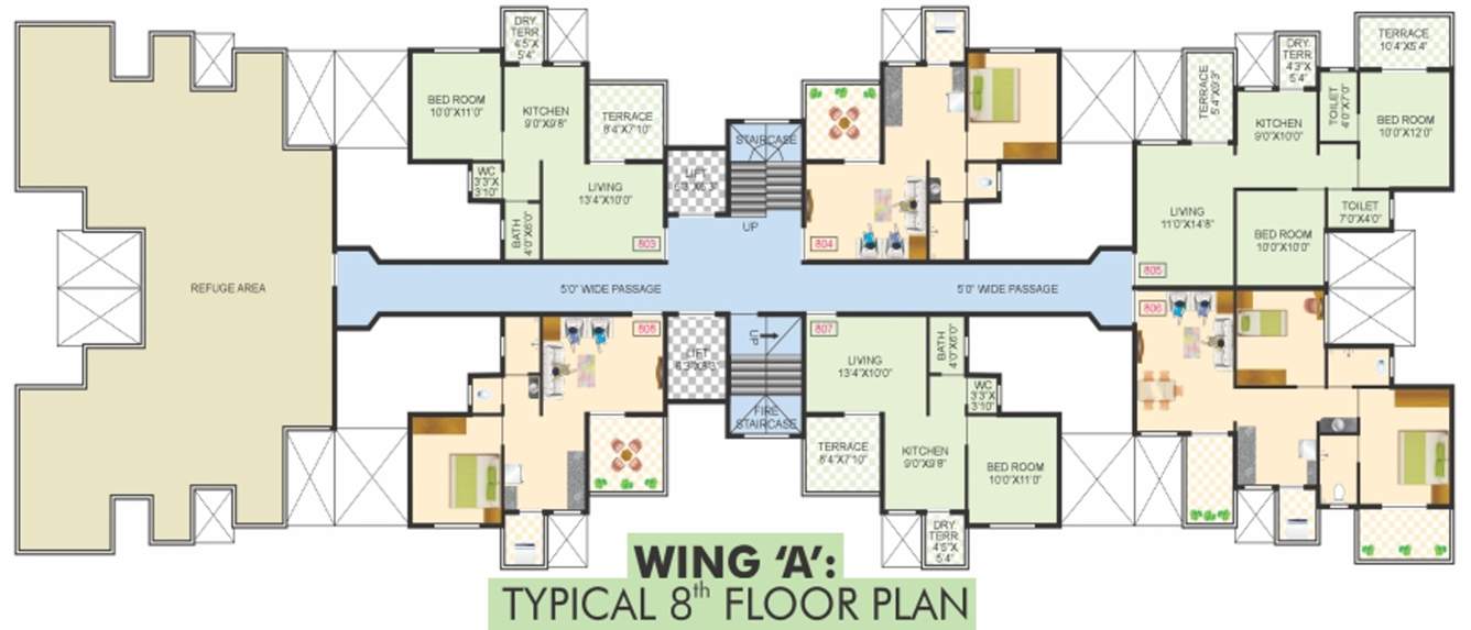 Images for Cluster Plan of Indra Properties Emezeka Park