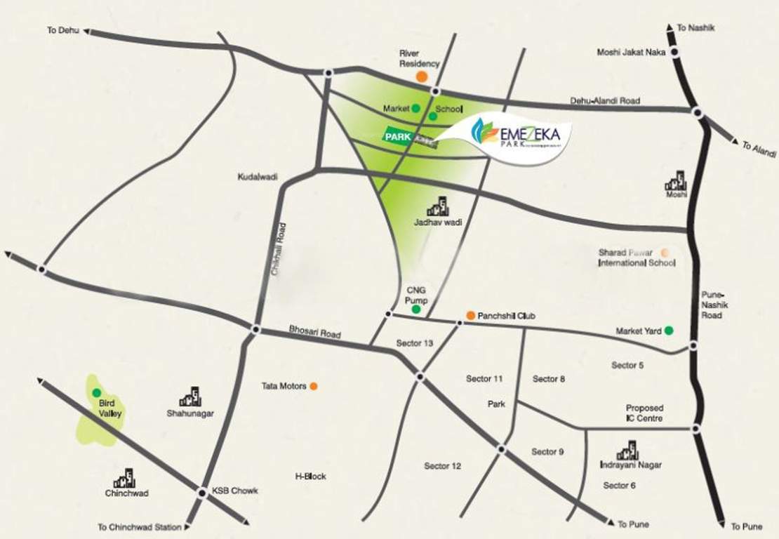 Images for Location Plan of Indra Properties Emezeka Park