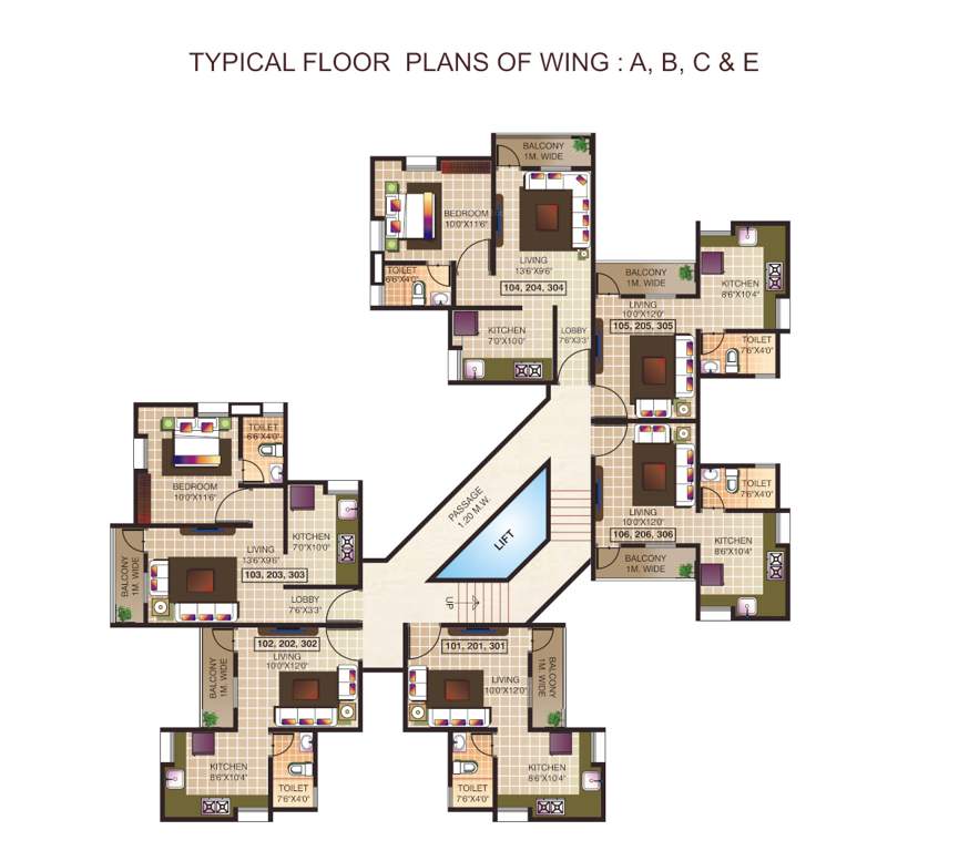  silver streams Cluster Plan