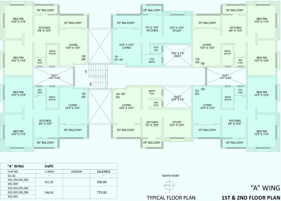 Images for Cluster Plan of Shailesh Construction Pride Regency