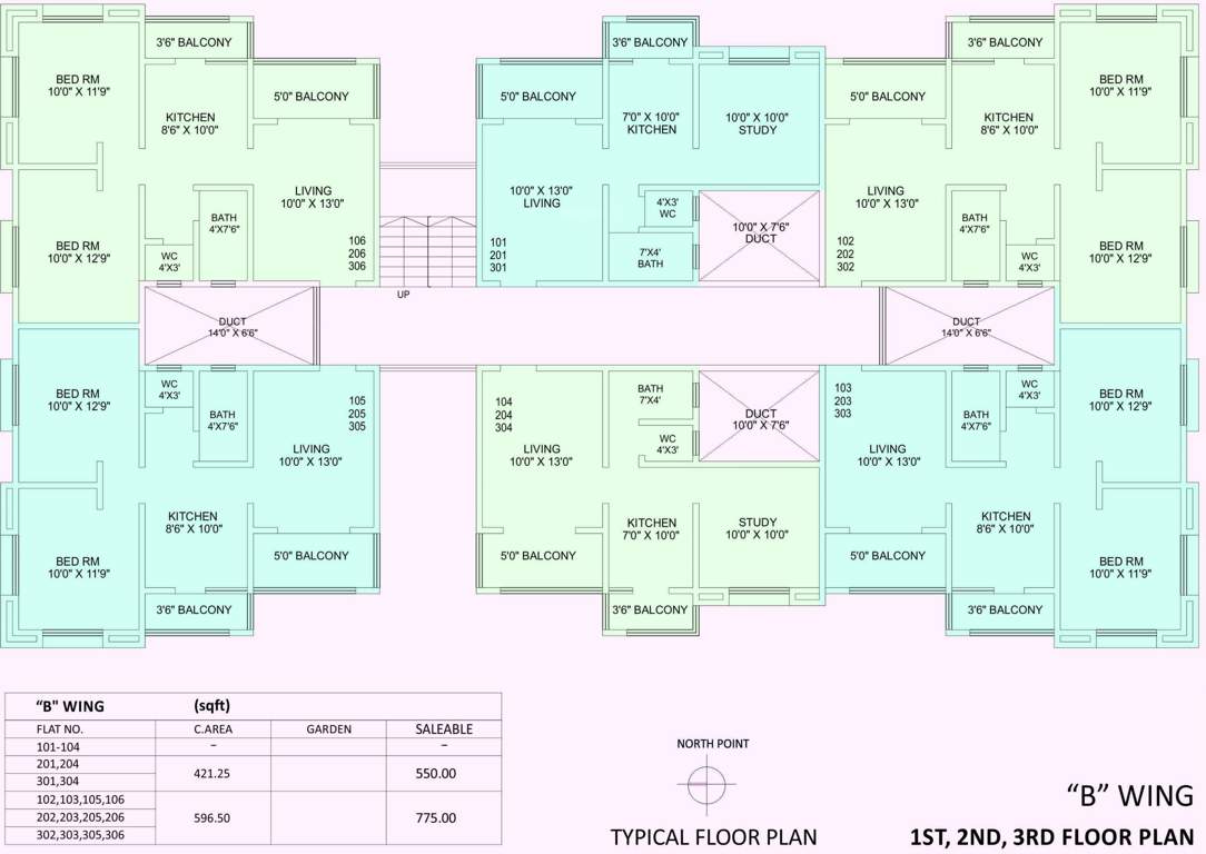 Images for Cluster Plan of Shailesh Construction Pride Regency