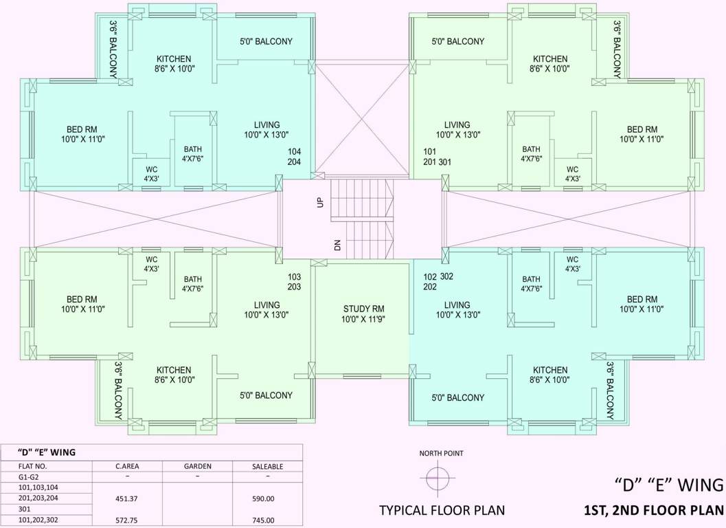 Images for Cluster Plan of Shailesh Construction Pride Regency