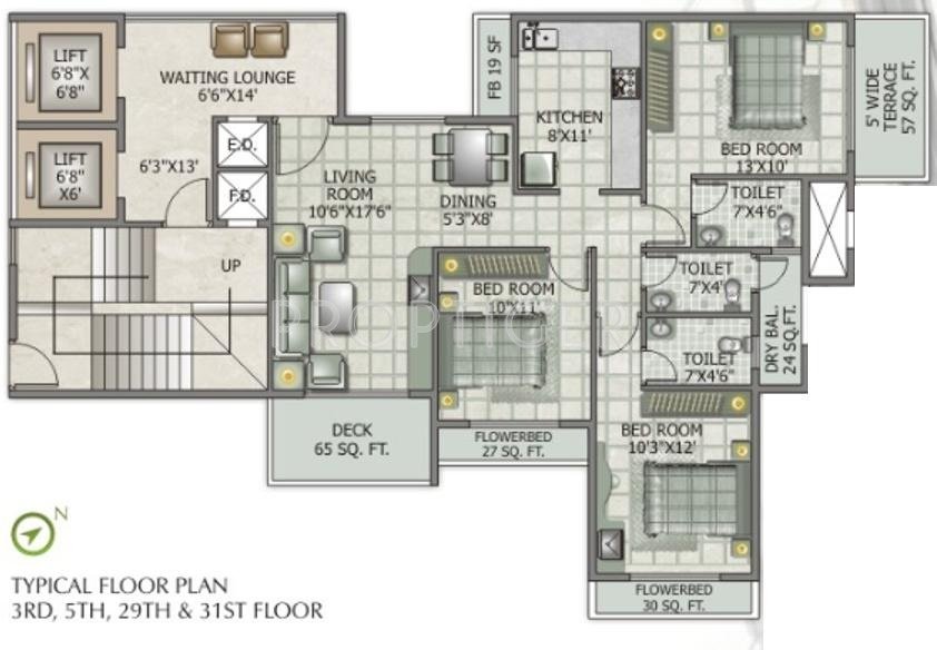  queensbay Queensbay Cluster Plan