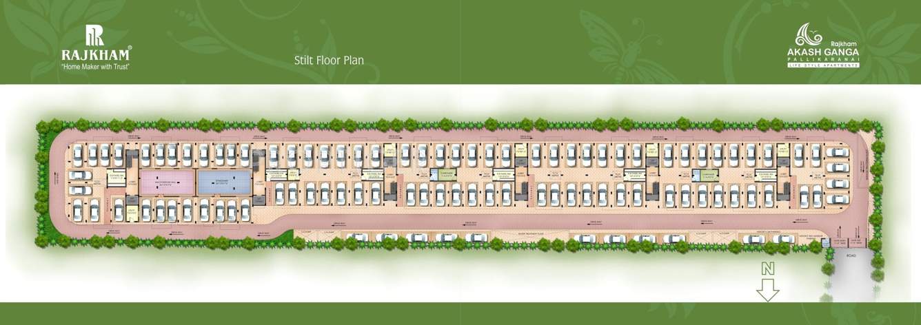 Images for Cluster Plan of Rajkham Akash Ganga