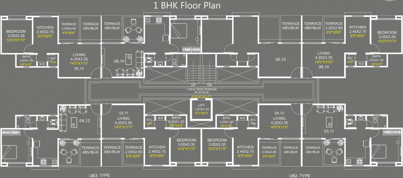 Images for Cluster Plan of Classic Swar Gandhar