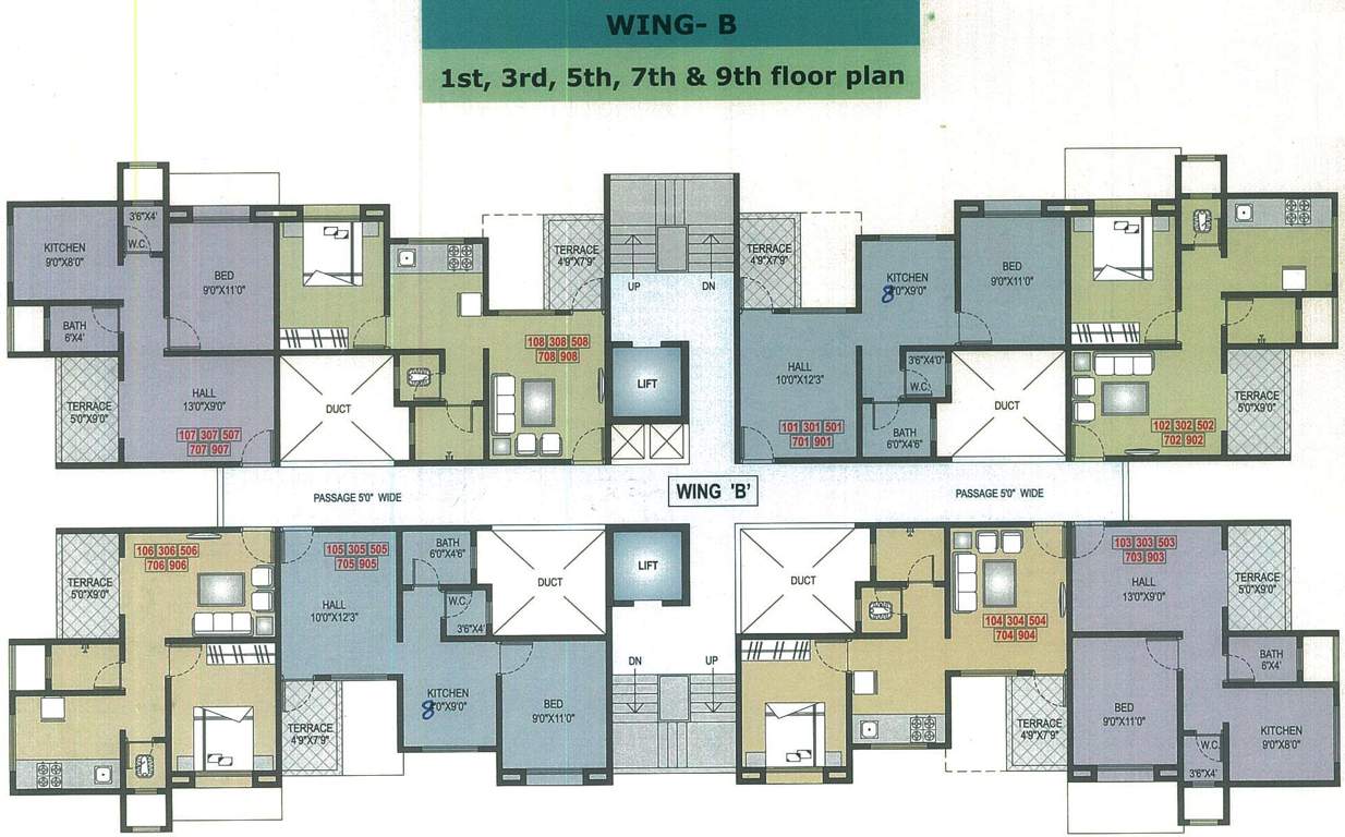 Images for Cluster Plan of Sahyadri Vishwa B
