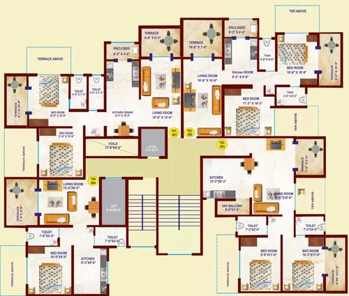 Bhagyoday Residency Phase 1 Cluster Plan bhagyoday-residency-phase-1 Bhagyoday Residency Phase 1 Cluster Plan