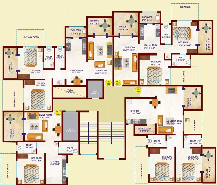 bhagyoday residency phase 1 Bhagyoday Residency Phase 1 Cluster Plan