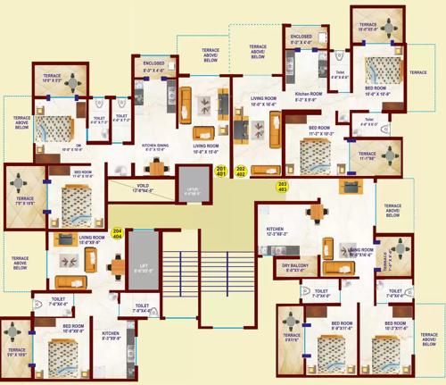 Bhagyoday Residency Phase 1 Cluster Plan bhagyoday-residency-phase-1 Bhagyoday Residency Phase 1 Cluster Plan