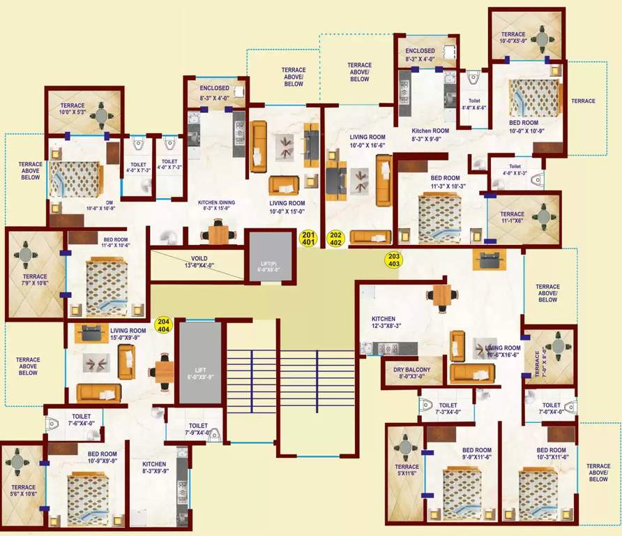 bhagyoday residency phase 1 Bhagyoday Residency Phase 1 Cluster Plan
