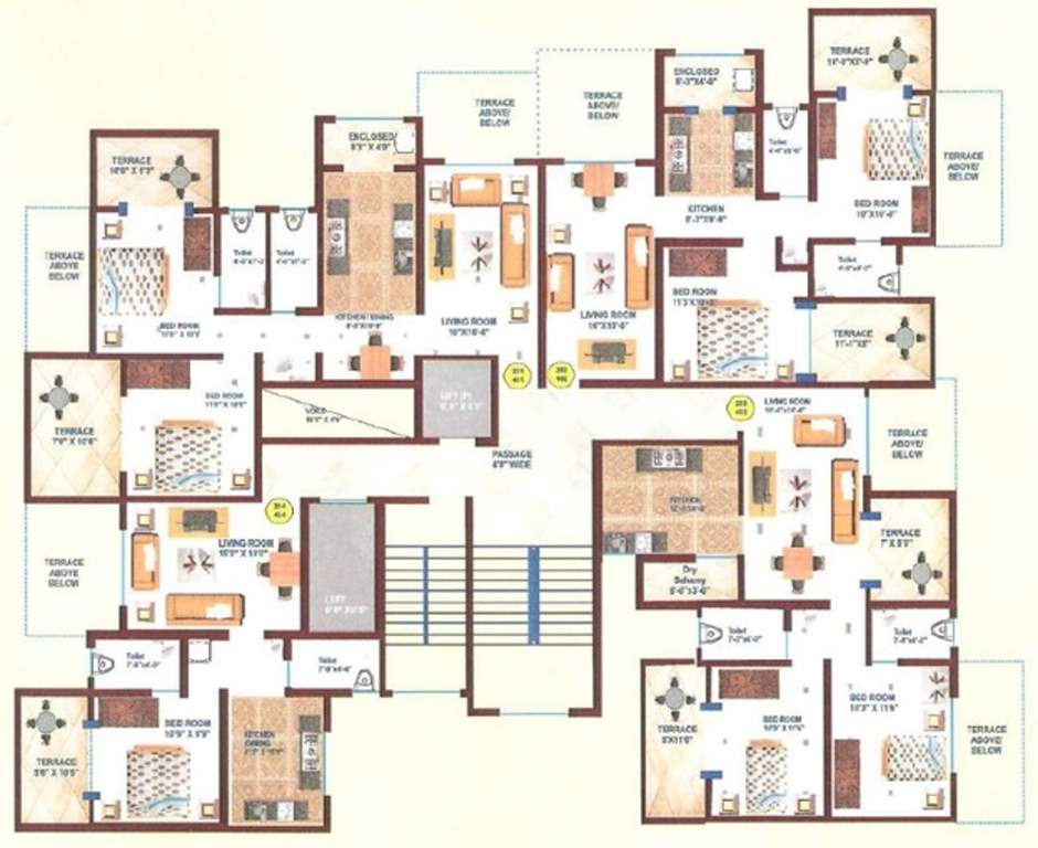 bhagyoday residency phase 1 Images for Layout Plan of KCB Bhagyoday Residency Phase 1