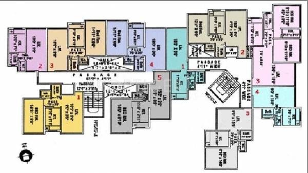 Images for Cluster Plan of Rizvi Aashiana