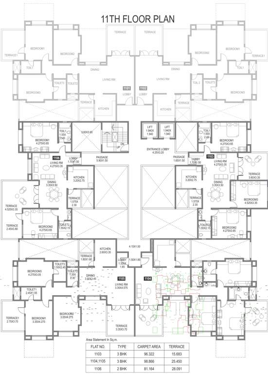  sairang Images for Cluster Plan of Paranjape Sairang