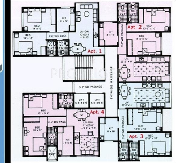 Images for Cluster Plan of Rizvi Crystal Tower