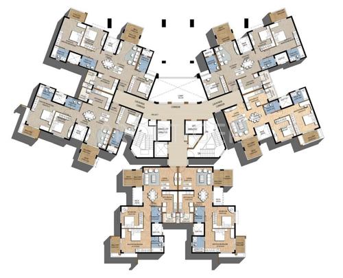  high-crest Images for Cluster Plan of Purva High Crest