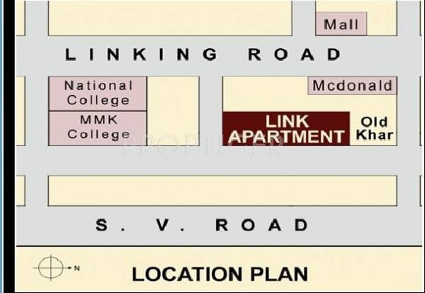Images for Location Plan of Rizvi Link Apartment