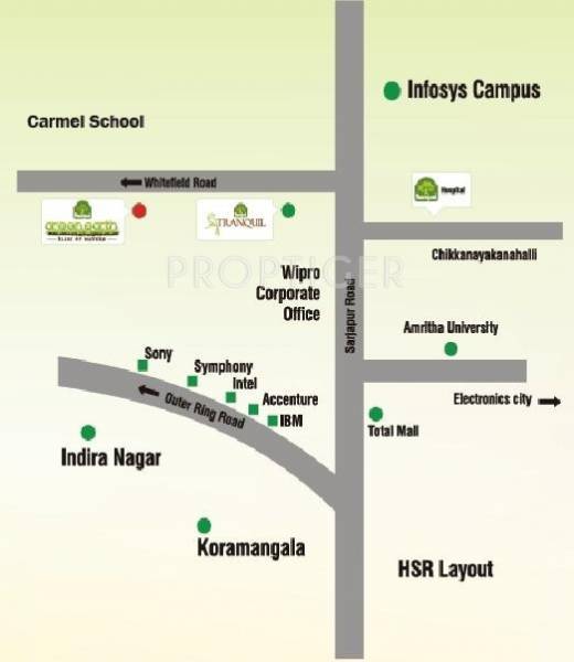 Images for Location Plan of Punarjani Projects Green Earth