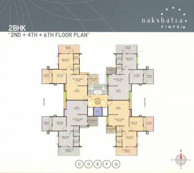 Wing A Cluster Plan nakshatra Wing A Cluster Plan
