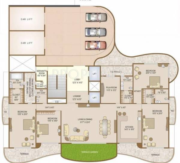  castle Castle Cluster Plan